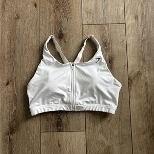 Gymshark Zipper Sports Bra